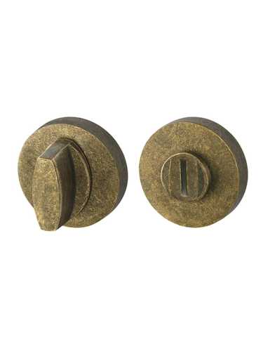 Комплект: Ручки Armadillo Urban Squid URB9 ОВ-13 + Завертка BK6.R.URB52 OB-13 античная бронза