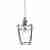 Подвесной светильник Lumina Deco Brooklin LDP 1231-1 CHR+WT Подвесной светильник Lumina Deco Brooklin LDP 1231-1 CHR+WT