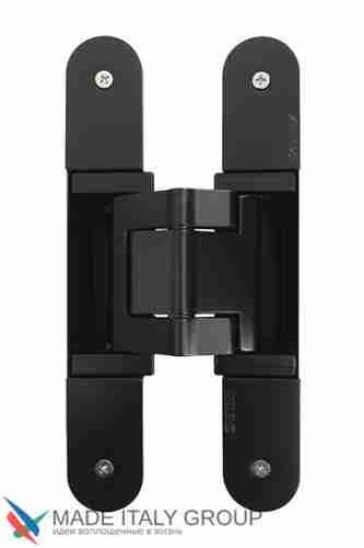 Kubica 2810 DXSX, NO универсальная петля, цвет МАТОВЫЙ ЧЕРНЫЙ (100 kg)