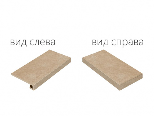 Ступень угловая правая Italon Materia Helio Scalino Angolare Destro 620070000831 45х33