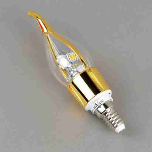 Лампочка светодиодная Elvan E14-5W-3000K-Q100A-GD