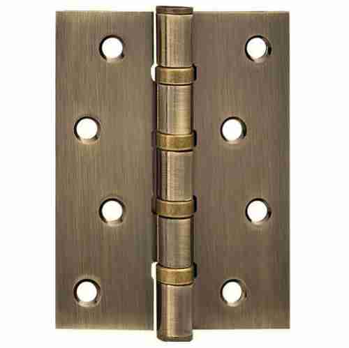 Комплект 4 шт. - Петля дверная универсальная стальная Fuaro 4BB 100x75x2,5 WAB