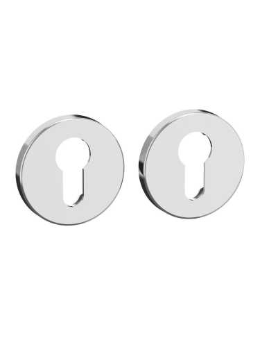 Накладка Punto (Пунто) под цилиндр ET.R.EST.R52 CP-8 хром