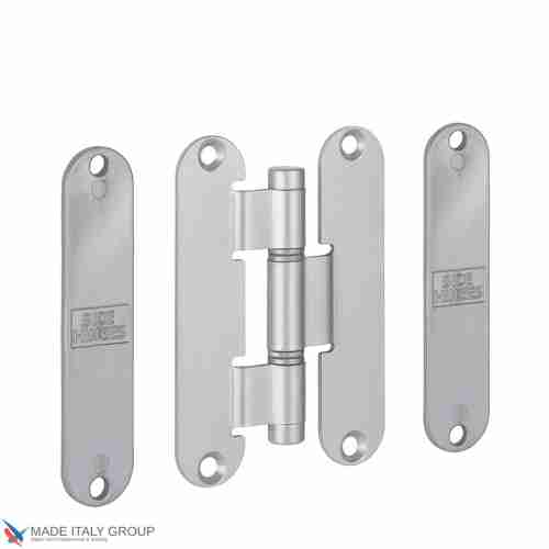 Петля карточная универсальная К27, цвет матовый хром (140CS120)