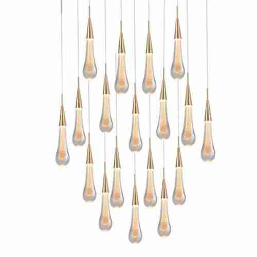 Подвесная светодиодная люстра Kink Light Асмер 07861-18A,33