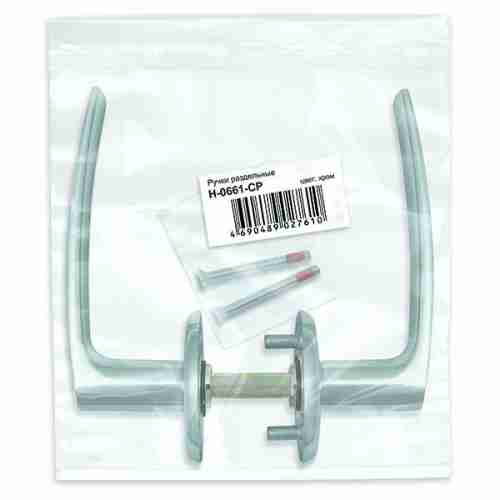 Ручка дверная межкомнатная Fuaro H-0661-CP (хром)