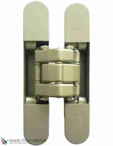 Kubica K8080 ATOMIKA KARAKTER DXSX, NS петля скрытая универсальная МАТОВЫЙ НИКЕЛЬ (100 kg)