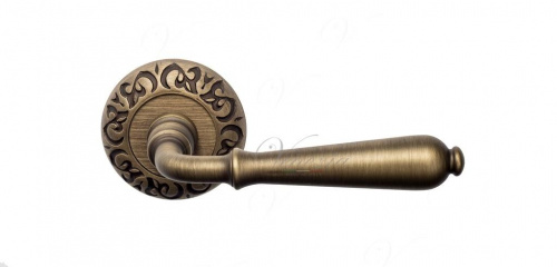 Ручка дверная межкомнатная Venezia Classic D4 матовая бронза