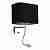Бра Lumina Deco Boddi LDW 6051-2 BKLDW 6051-2 BK