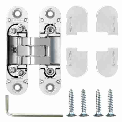 Комплект 2 шт. - Петля Armadillo (Армадилло) скрытой установки с 3D-регулировкой 9540UN3D CP Хром