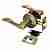 Ручка защелка (кноб) дверная нажимная Rucetti HK-03 MAB