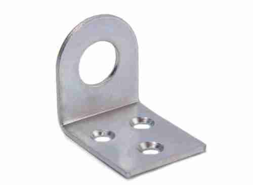 Проушины ушко угловое 70х30  (70х30х2) цинк белый