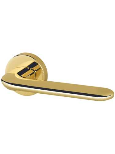 Ручка дверная межкомнатная Armadillo R.URB52.EXCALIBUR Gold-24 золото 24К с Магнитным замком Fuaro
