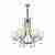 Подвесная люстра Lumina Deco Fontenea LDP 8443-6 CHR