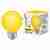Лампа светодиодная Volpe E27 3W желтая LED-G60-3W/Yellow/E27/FR/С UL-00006961
