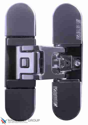 Kubica 6700 DXSX, CL петля скрытая универсальная ПОЛИРОВАННЫЙ ХРОМ (70 kg)