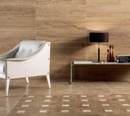 Керамогранит Italon Natural Life Wood Олив Гламур натур. декор 45х45