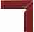 Плитка клинкерная цоколь правый Paradyz Natural Rosa Duro B+A 8,1х30