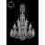 Люстра подвесная Art Classic 11.23.16+8+4.300.3d.XL-130.Gd.Dr