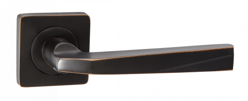 Ручки дверные RENZ INDH 54-02 ABB Валерио бронза черная с патиной