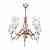 Люстра подвесная TopLight Kelli TL5680D-05PG