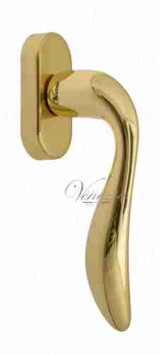 Ручка оконная Venezia Alessandra FW полированная латунь