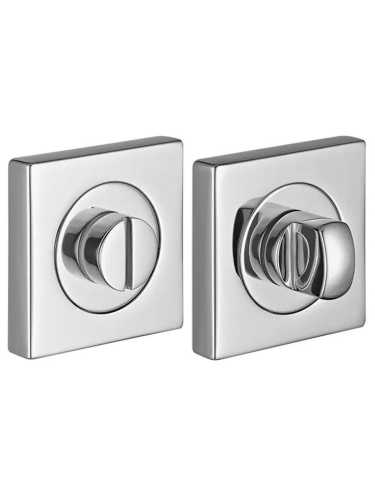 Завертка сантехническая Morelli Luxury LUX-WC-S2 CRO на квадратной розетке цвет хром