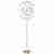Торшер Loft IT Castle Chrome Loft1193F