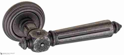 Дверная ручка Venezia "CASTELLO" D8 античное серебро