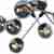 Потолочная люстра Seven Fires Grozotto SF3311/8C-MBK-CR Потолочная люстра Seven Fires Grozotto SF3311/8C-MBK-CR