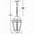 Уличный подвесной светильник Oasis Light 91405L 91405L Gb Уличный подвесной светильник Oasis Light 91405L 91405L Gb