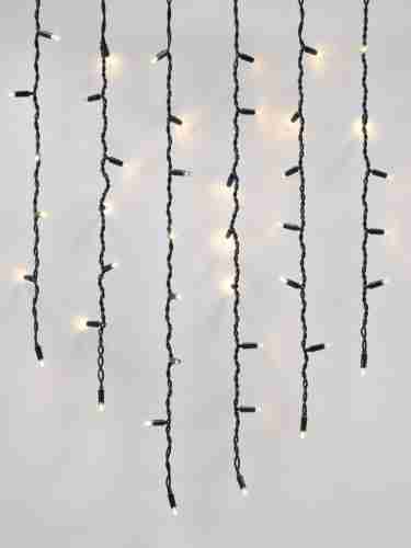 Уличная светодиодная гирлянда Uniel занавес 220V теплый белый ULD-C2030-240/TBK Warm White IP67 UL-00003938