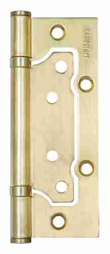 Комплект 2 шт. - Петля универсальная без врезки Punto 200-2B/HD 125x2,5 SB мат. золото