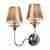Бра iLamp Rolling W2406-2 Nickel Бра iLamp Rolling W2406-2 Nickel