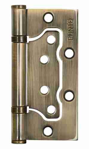 Комплект 8 шт. - Петля универсальная без врезки Punto 200-2B/HD 100x2,5 AB бронза