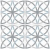 Керамогранит Dual Gres Chic Bosham White напольная 45х45