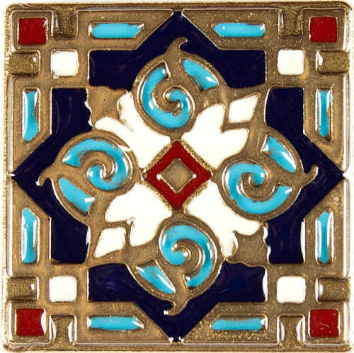 Вставка Kavarti из бронзы с эмалью Orient 1665 5х5