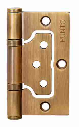 Комплект 10 шт. - Петля универсальная без врезки Punto 200-2B 75x2,5 CF кофе