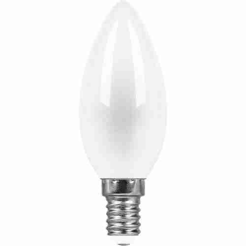 Лампа светодиодная Feron E14 9W 4000K Свеча Матовая LB-73 25957