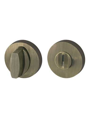 Комплект: Ручки Armadillo Urban Squid URB9 АВ-7 + Завертка BK6.R.URB52 АВ-7 бронза