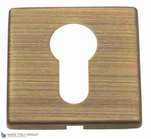 Накладка дверная под цилиндр Venezia CYL-1 FSS матовая бронза (2 шт.)