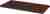 Клинкер подоконник/парапет Paradyz Cloud Brown  30х14,8