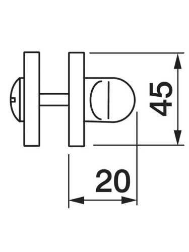 Завертка сантехническая Morelli Luxury LUX-WC-R3-E OTL, цвет - золото