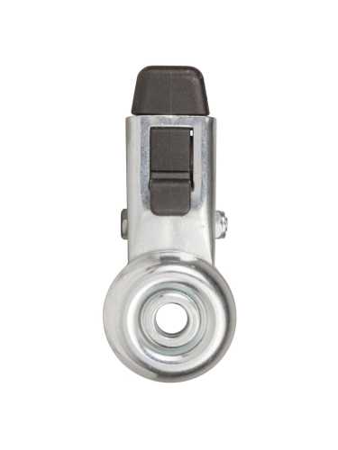 Опора Ajax (Аякс) колесная со стопором WL/B-50R/40 kg (brake) резина, под винт М8