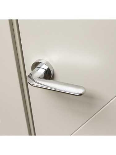 Ручка дверная Armadillo (Армадилло) межкомнатная R.URB52.EXCALIBUR (EXCALIBUR URB4) СР-8 хром  Набор 8