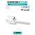 Ручка дверная межкомнатная Armadillo MIRAGE USS CP-8 хром