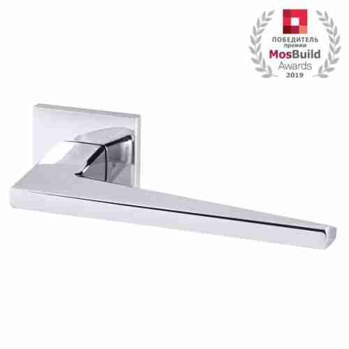 Комплект на 4 двери - Ручка дверная межкомнатная Armadillo MORI USS CP-8 хром