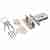 Замок под крестообразный ключ дверной Kale Kilit 156F-BS45-CP-3KEY-(SP, Ros)-STB 156F0000003 хром