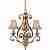 Люстра потолочная N-Light 701-03-52 antique silver + dark brown