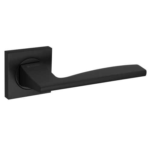 Комплект на 4 двери - Ручка Fuaro (Фуаро) раздельная K.KM52.ROCK (ROCK KM) BL-24 черный